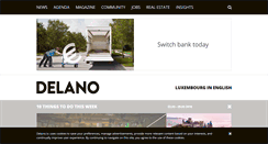Desktop Screenshot of delano.lu