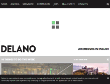 Tablet Screenshot of delano.lu